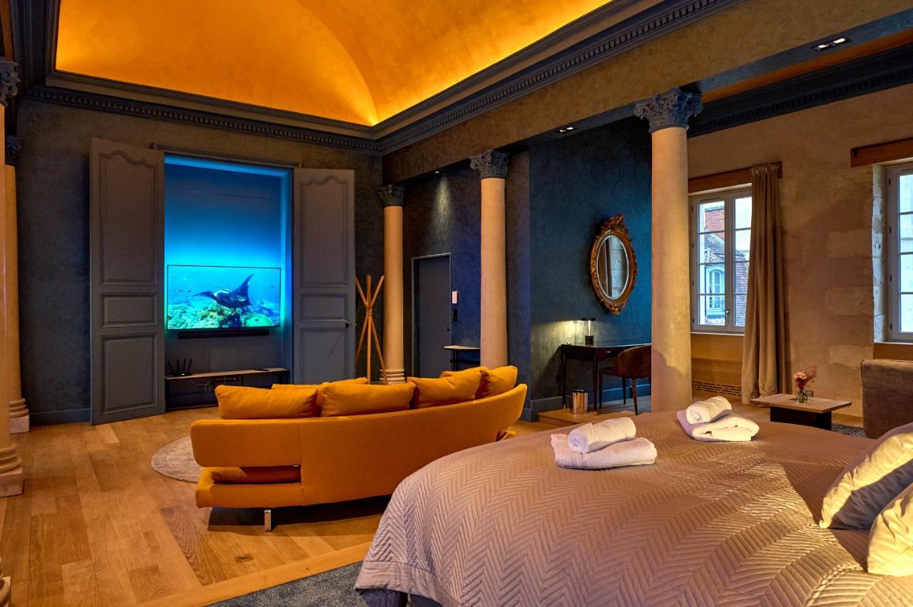 La Chapelle, Les Suites Du Palais, L'Unique 5 Etoiles De Nevers, Suite D'Exception, By Primo C0Nciergerie Kültér fotó